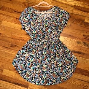 Cotton On floral flare dress